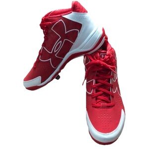 Under Armour metal cleats men size 8